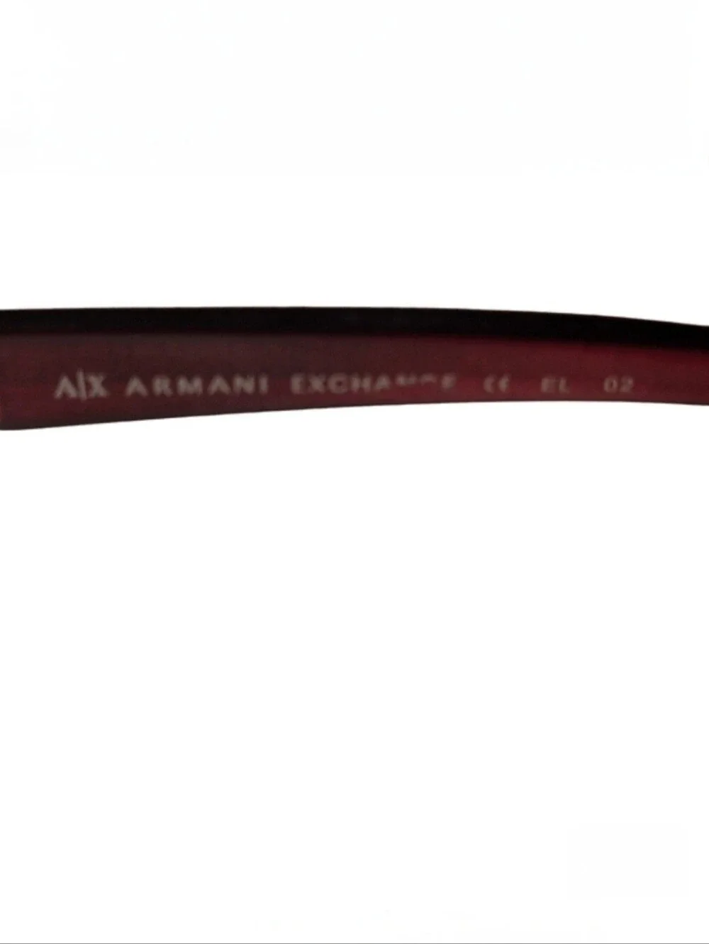 Y2K Armani Exchange A/X Oversize Square Sunglasses A/X 249/S Rose Pink Tortoise